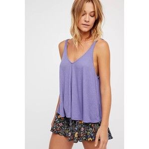 🧺Free People Intimately Dani Tank in Dusty Iris | Size Small